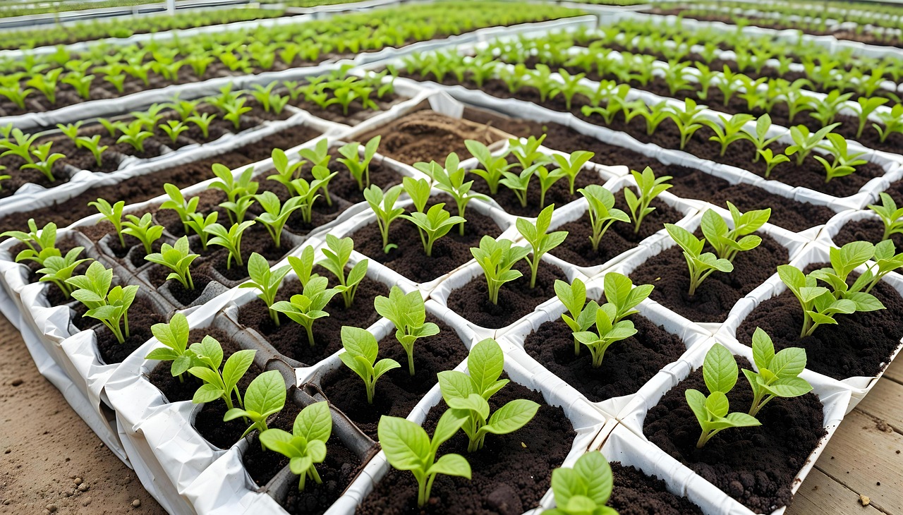 uprawa roślin w szklarni